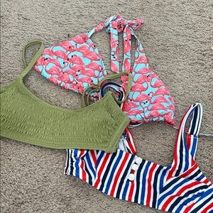 Bundle of three Bikini Tops